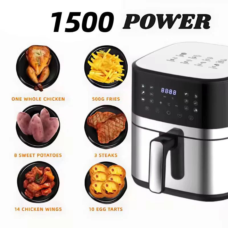 Cheffinger AirFryer – frytkownica beztłuszczowa 7 L, 1600 W
