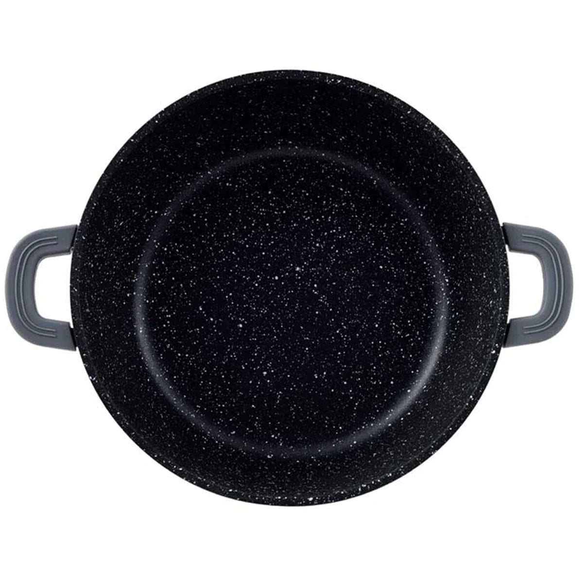 Cheffinger — Casserole (garnek) z pokrywą, powłoka nieprzywierająca — 20/24/28cm