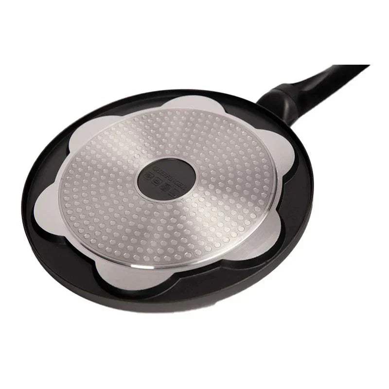 Patelnia do naleśników 26cm Emoji Smiley, odlew aluminium, powłoka non-stick, indukcja , Cheffinger