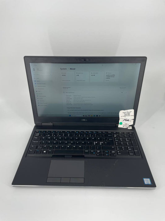 Laptop Dell Precision 7540 / 15,6" FHD / i7-9850H / 16GB / 256GB SSD / Quadro T2000 / Windows 11