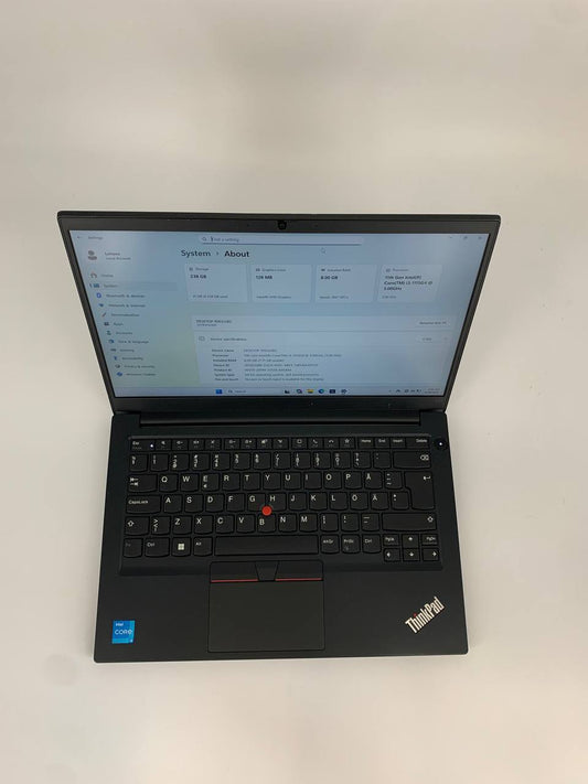 Laptop Lenovo ThinkPad E14 Gen 2 / 14" FHD / i3-1115G4 / 8GB / 256GB SSD / Windows 11