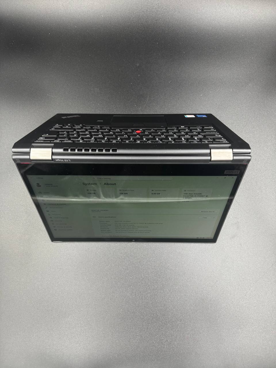 Laptop Lenovo ThinkPad L13 Yoga Gen 2 Touch / 13,3" FHD / i5-1135G7 / 8GB / 256GB SSD / Windows 11