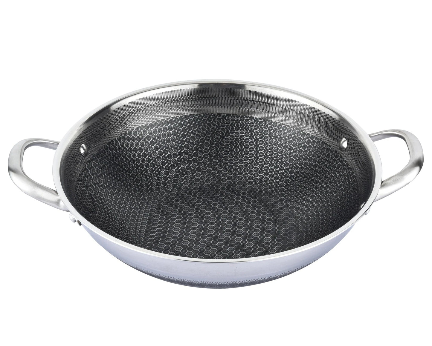 Cheffinger DIAMOND - WOK 32-36cm / Garnek Kazań Kasan stal nierdzewna