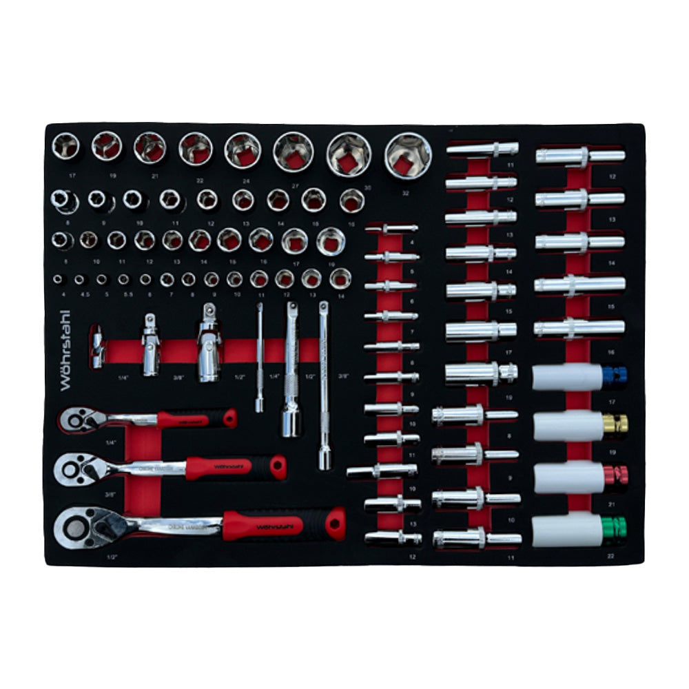 Szafa narzędziowa Wöhrstahl 7/7, 207 elementów