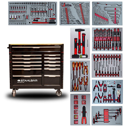Szafa narzędziowa Stahlbär 10/13, 315 elementów