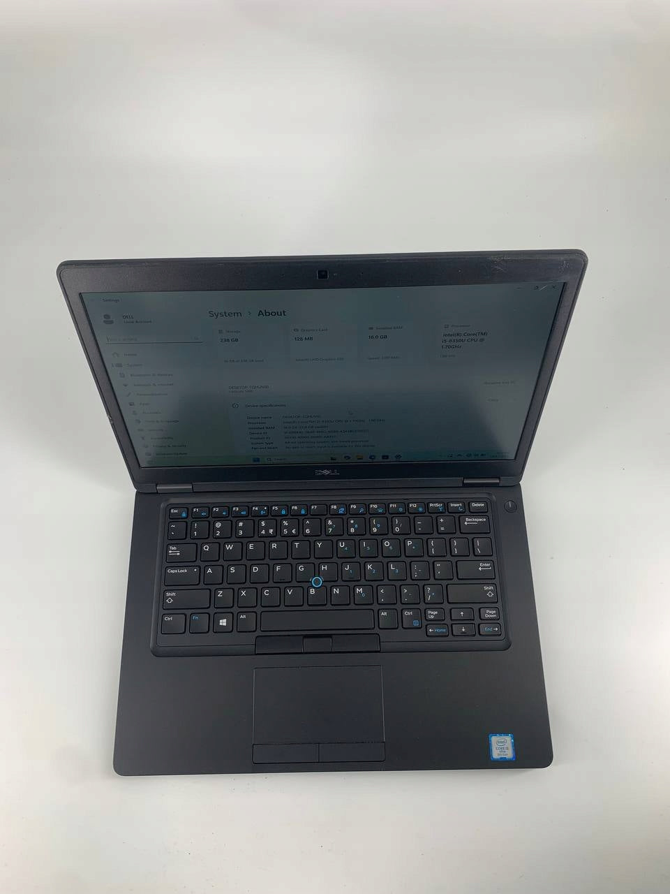Dell Latitude 5490 Poleasingowy | i5-8350U | 16GB | 256SSD | Win11