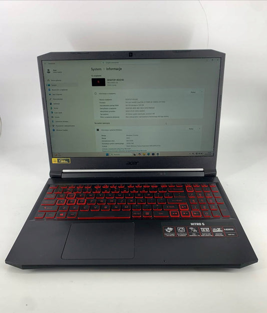 Acer Nitro 5 15.6” FHD |Intel Core i5-11300H | RTX 3050 | 16GB RAM | SSD