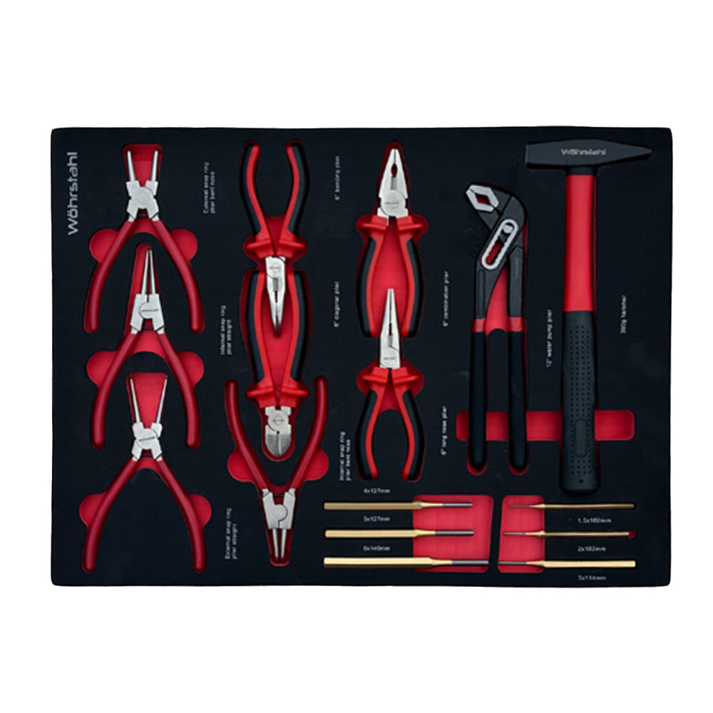 Szafa narzędziowa Wöhrstahl 7/7, 207 elementów