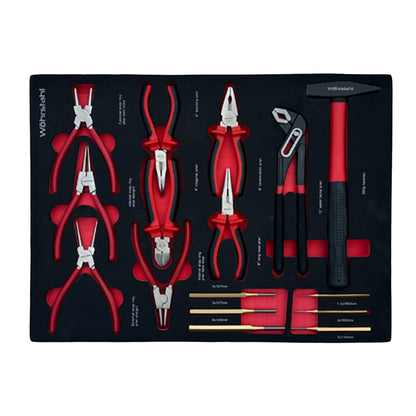 Szafa narzędziowa Wöhrstahl 7/7, 207 elementów