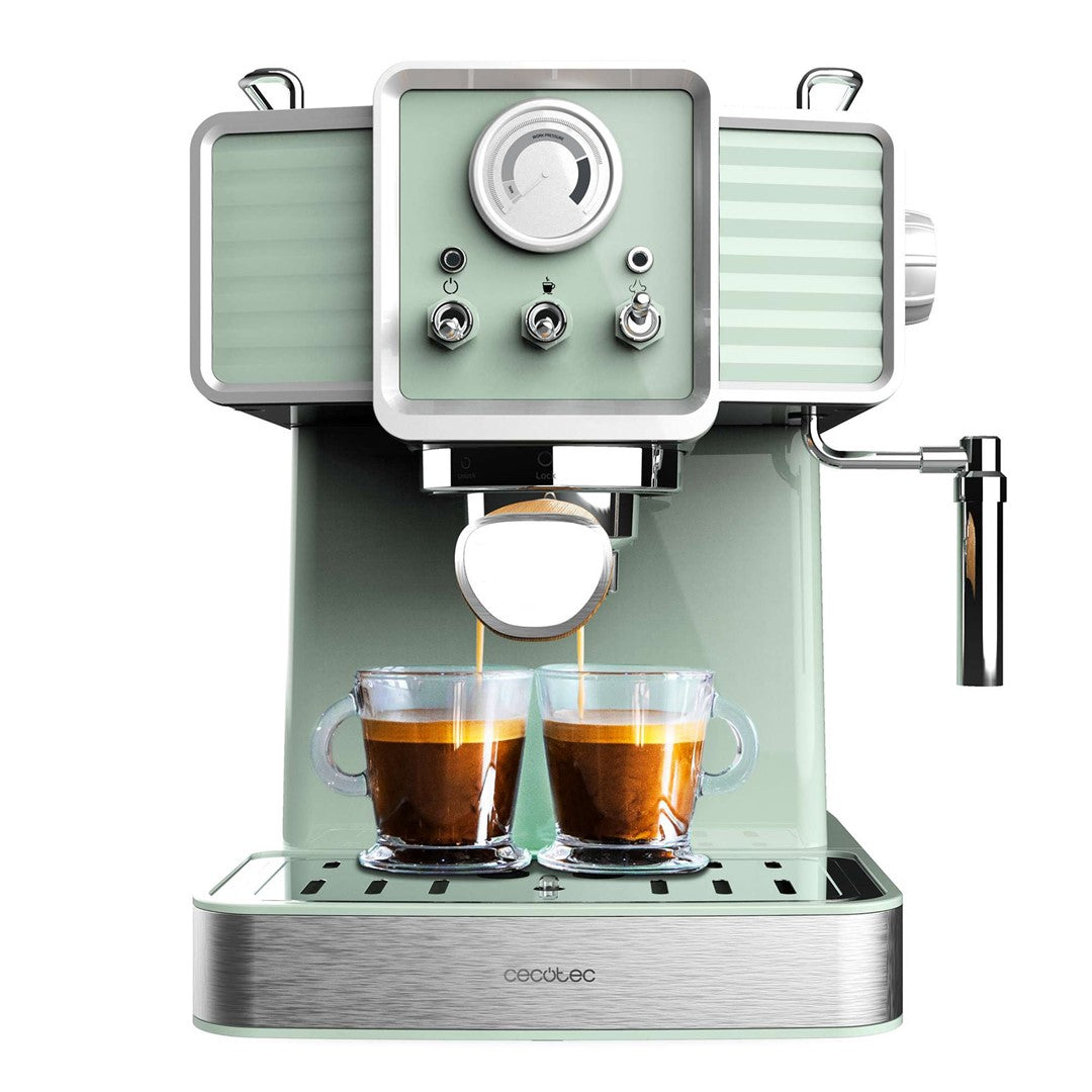 Ekspres do kawy Cecotec Power Espresso 20 Tradizionale Light Green