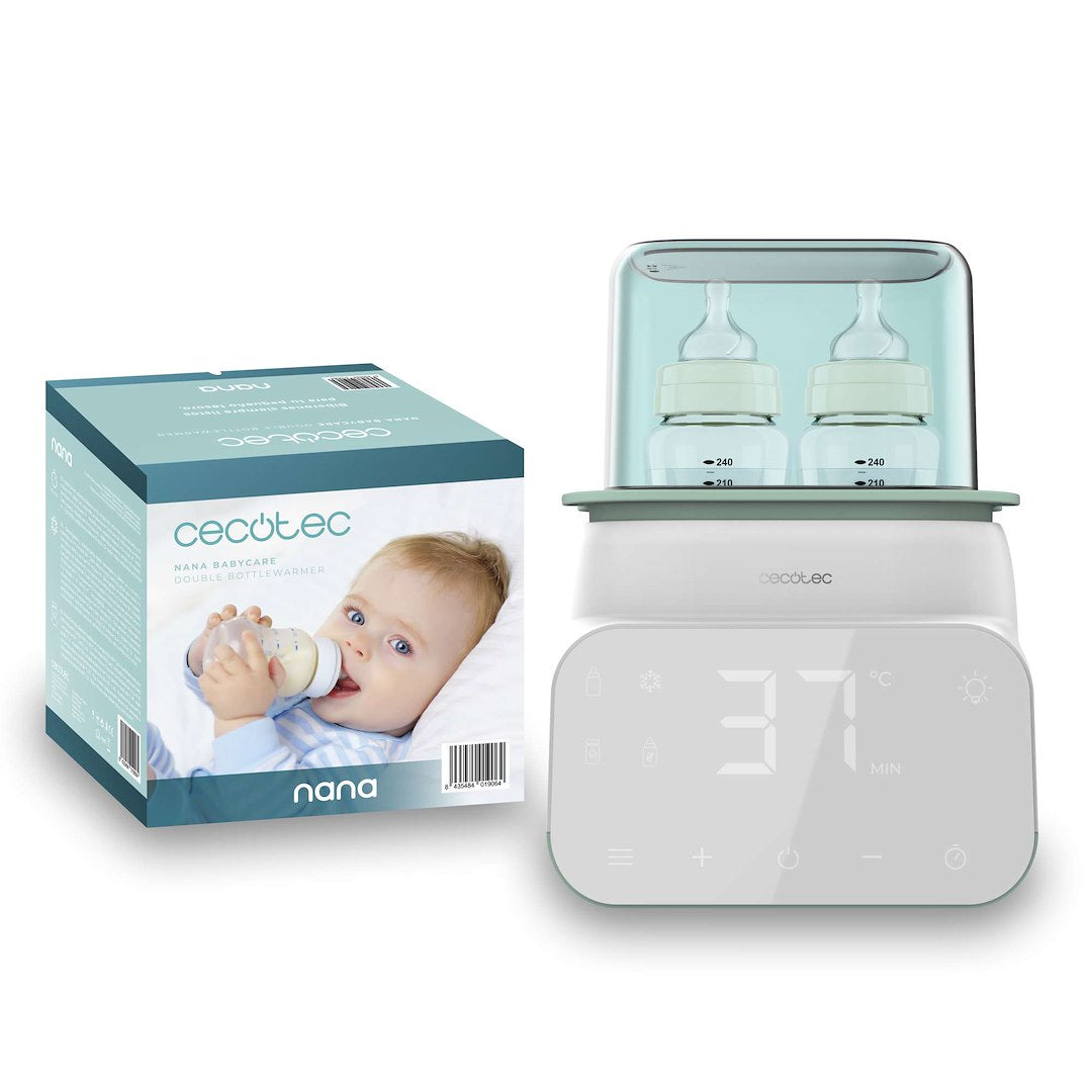 Podgrzewacz do butelek podwójny, sterylizator Cecotec Nana BabyCare Double BottleWarmer