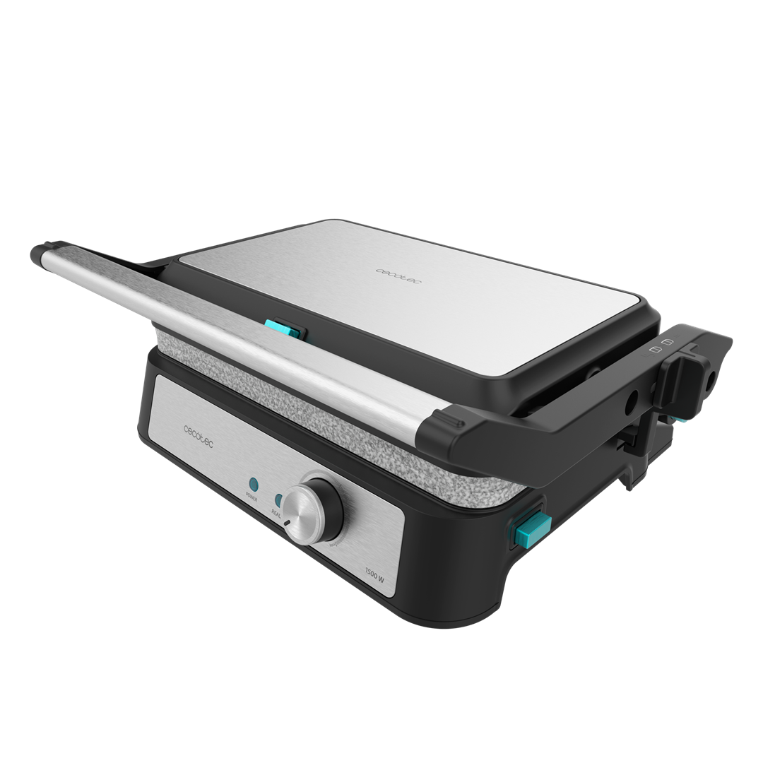 Grill elektryczny Cecotec Rock'n grill 1500 Take&Clean Stone