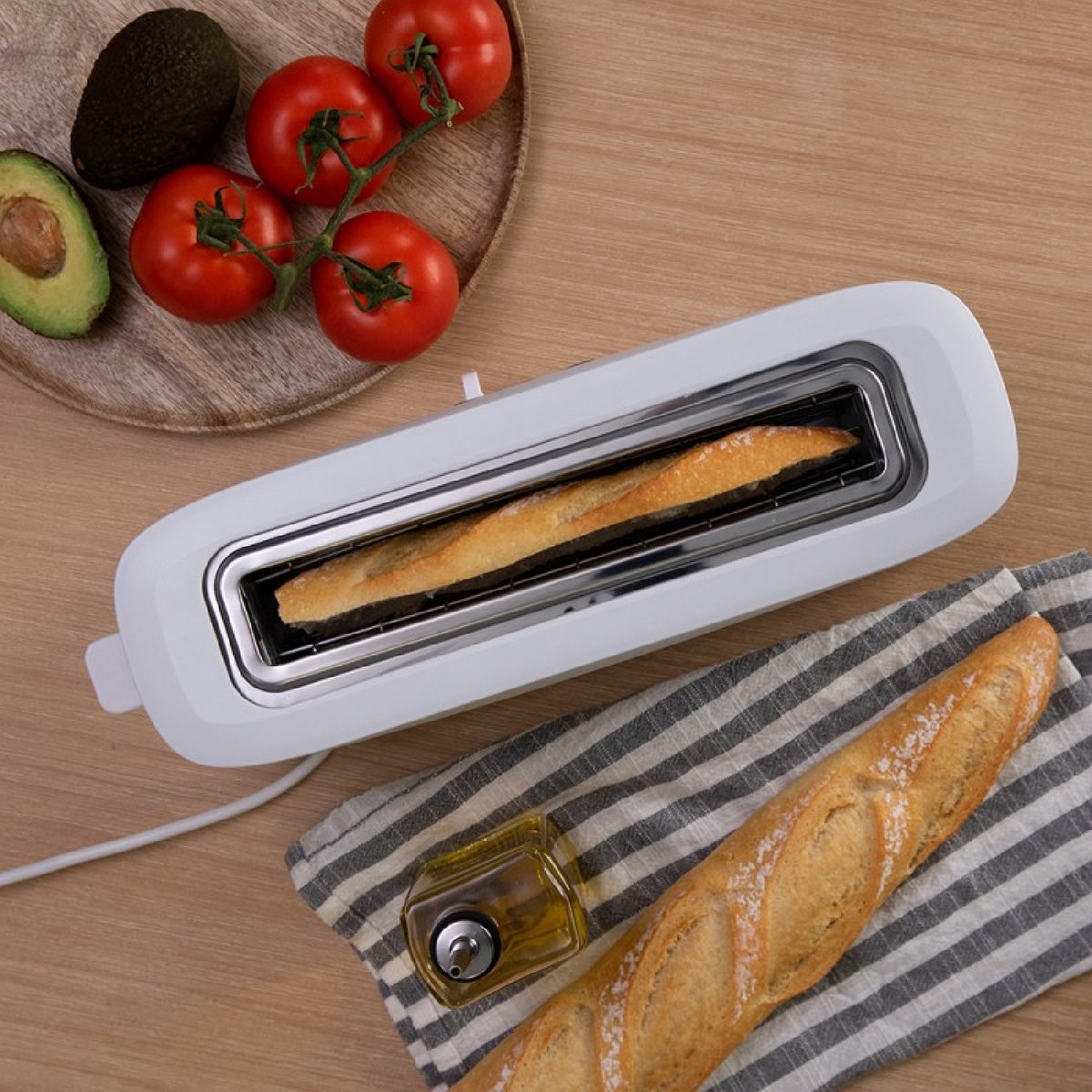 Toster Cecotec Toast&Taste 10000 Extra Biały