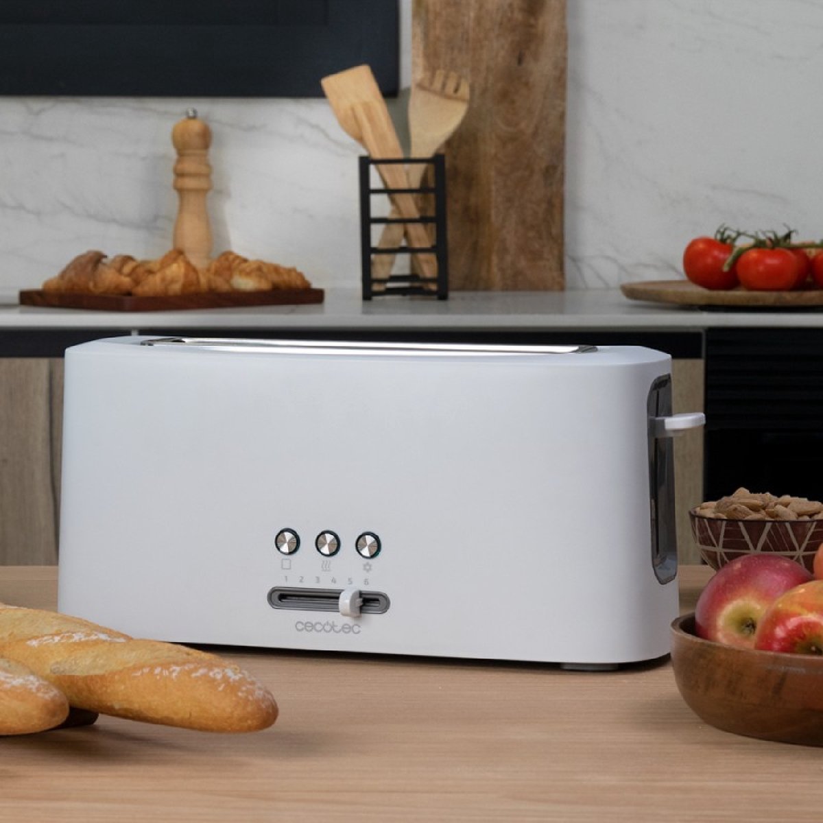 Toster Cecotec Toast&Taste 10000 Extra Biały
