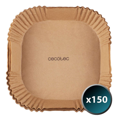 Foremki papierowe Cecotec Cecofry Paper Pack Accessories S - 150 szt, 16-20cm x 4,5cm