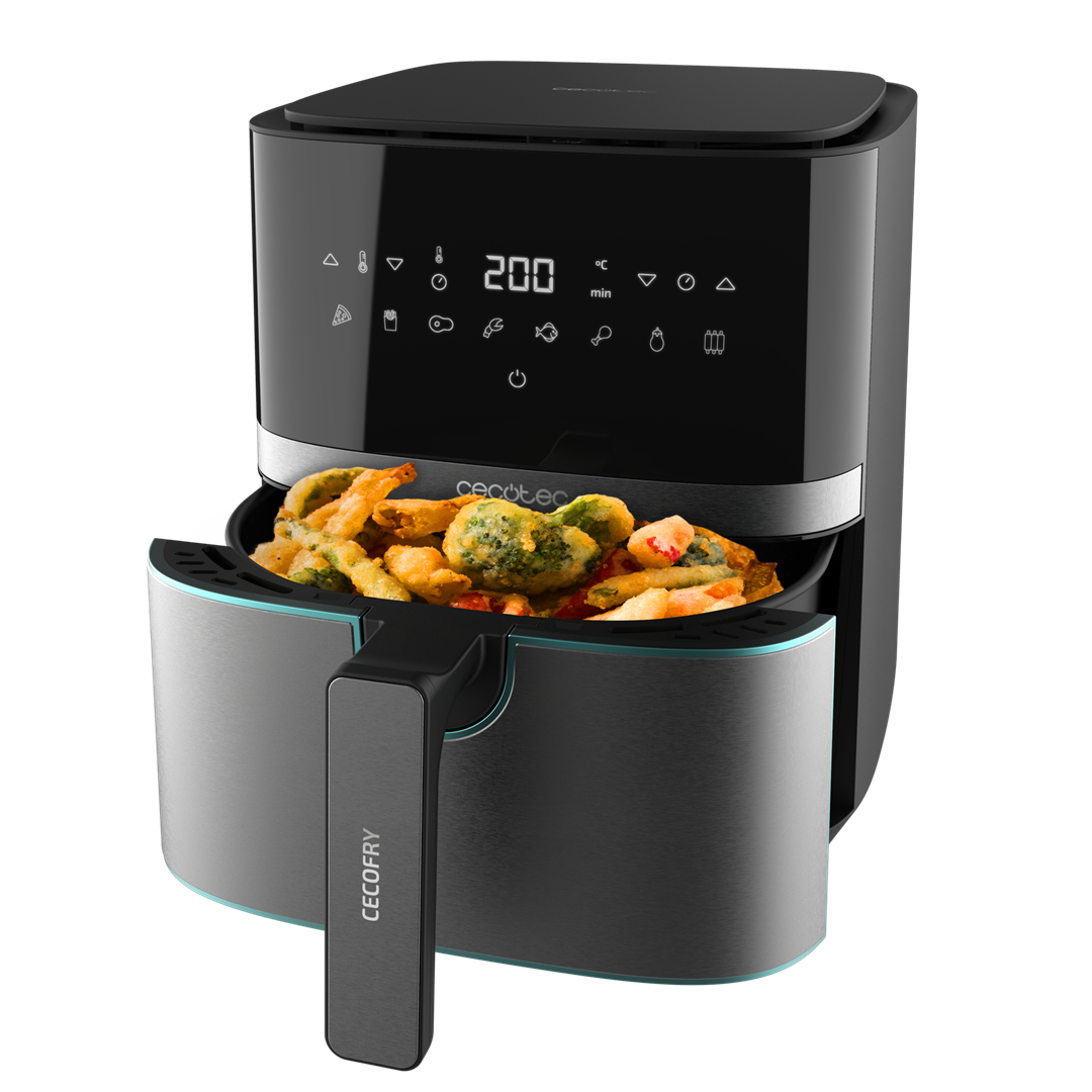 Frytkownica beztłuszczowa Cecotec Cecofry Full InoxBlack 5500 Pro