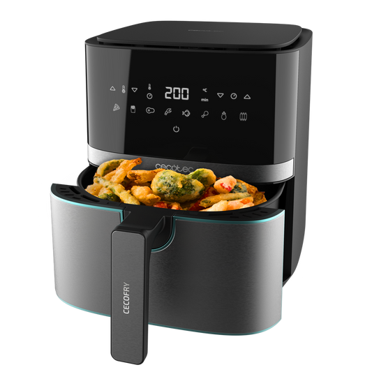 Frytkownica beztłuszczowa Cecotec Cecofry Full InoxBlack 5500 Pro