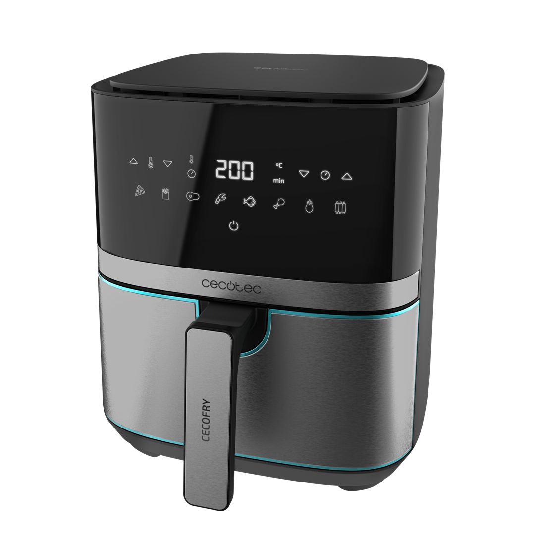 Frytkownica beztłuszczowa Cecotec Cecofry Full InoxBlack 5500 Pro