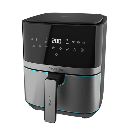 Frytkownica beztłuszczowa Cecotec Cecofry Full InoxBlack 5500 Pro