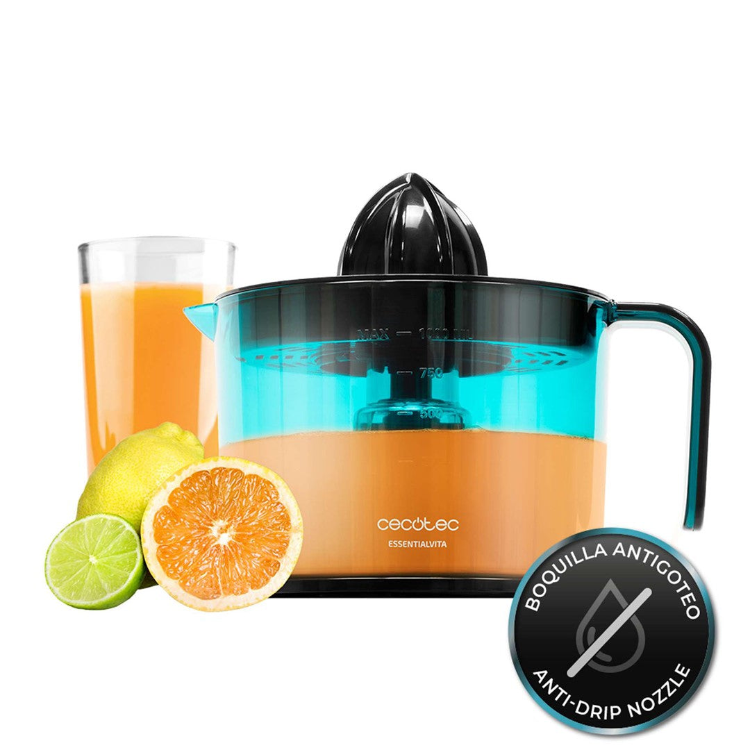 Elektryczna wyciskarka do cytrusów Cecotec EssentialVita Adjust Black