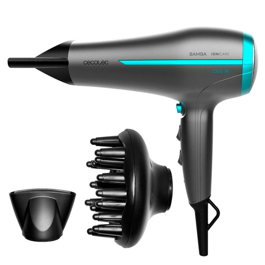 Suszarka do włosów z jonami Cecotec Bamba IoniCare 5200 Aura Black