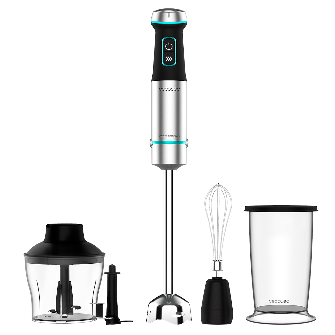 Blender ręczny Cecotec Power TitanBlack 1200 XL Cream&Crush