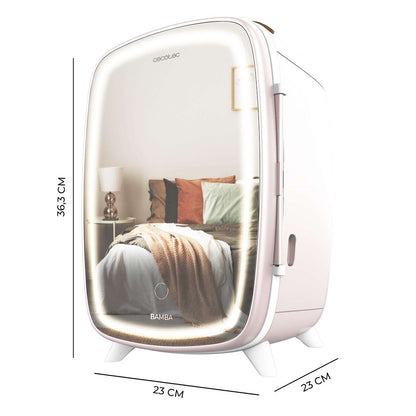 Lodówka kosmetyczna Cecotec CoolingBeauty 6000 Mirror Rose