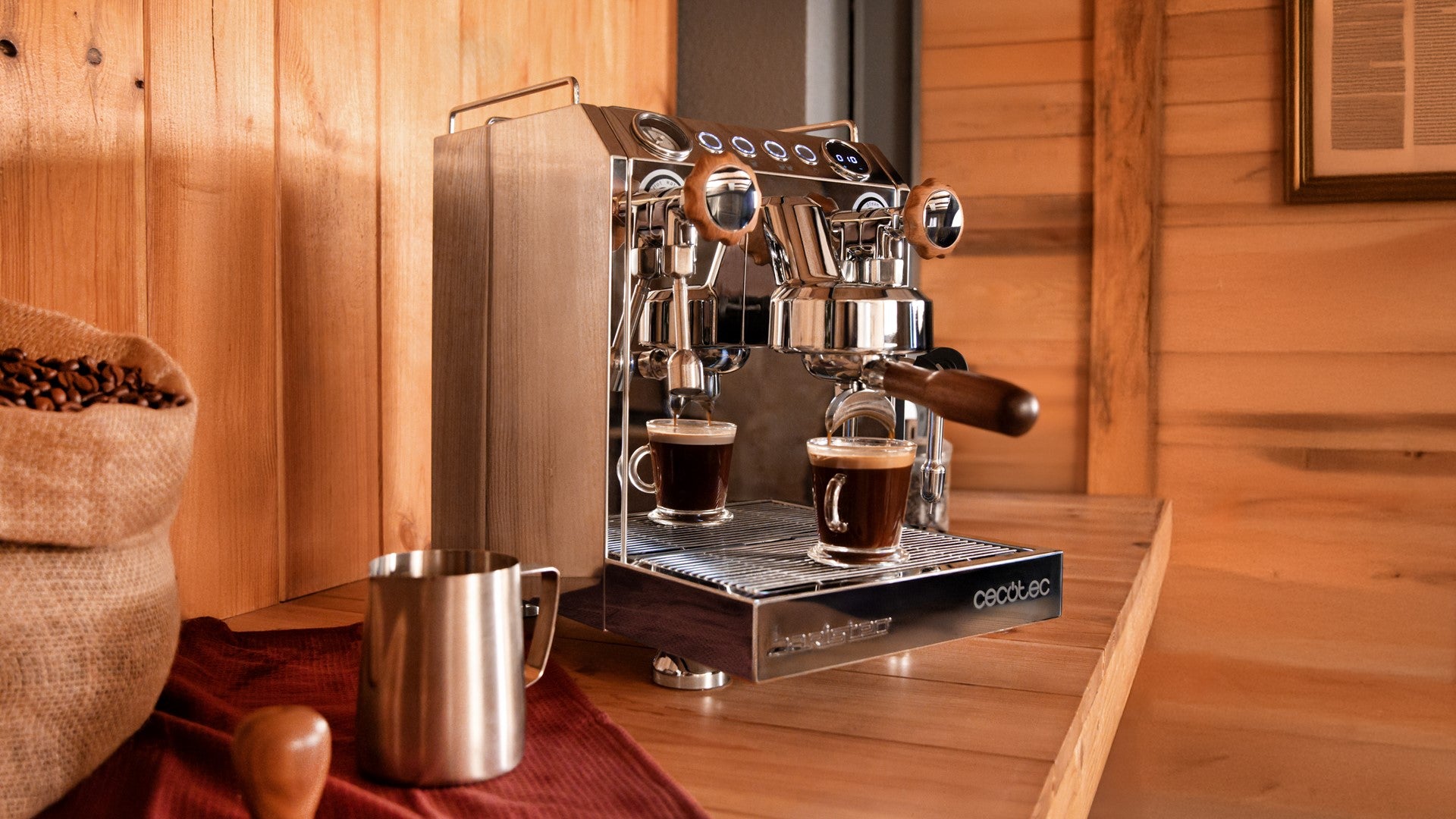 Profesjonalny ekspres do kawy Cecotec Baristeo Classic
