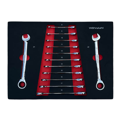 Szafa narzędziowa Wöhrstahl 7/7, 207 elementów