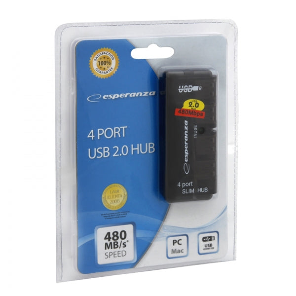 ESPERANZA USB 2.0 HUB 4 X USB
