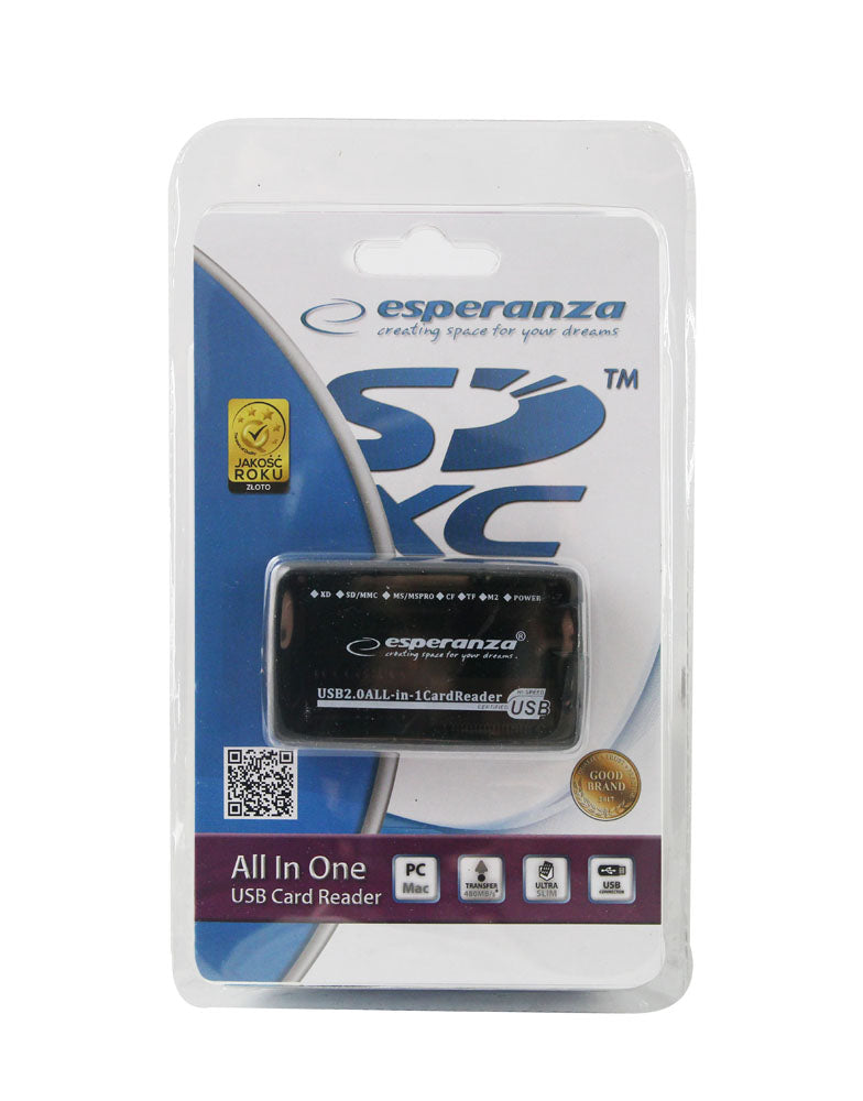 ESPERANZA CZYTNIK KART ALL IN ONE USB