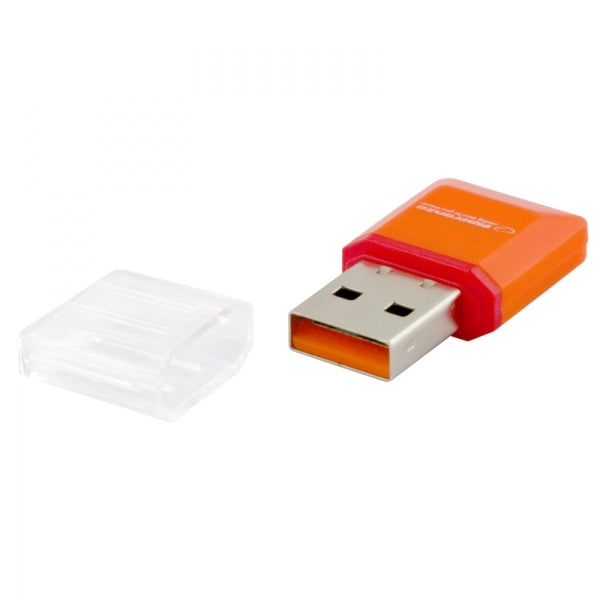 ESPERANZA CZYTNIK KART MICRO SD USB POMARAŃCZOWY