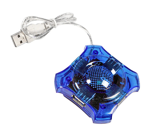 ESPERANZA USB 2.0 HUB 4x USB STAR NIEBIESKI