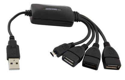ESPERANZA USB 2.0 HUB 3x USB + 1x MICRO USB