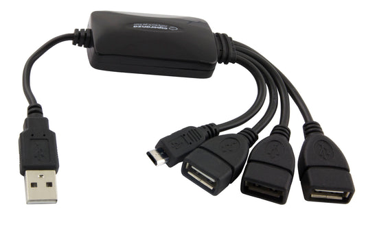 ESPERANZA USB 2.0 HUB 3x USB + 1x MICRO USB