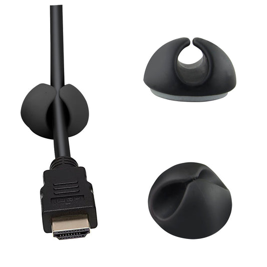 ESPERANZA ORGANIZER DO KABLI EBA101K CZARNY 6SZT