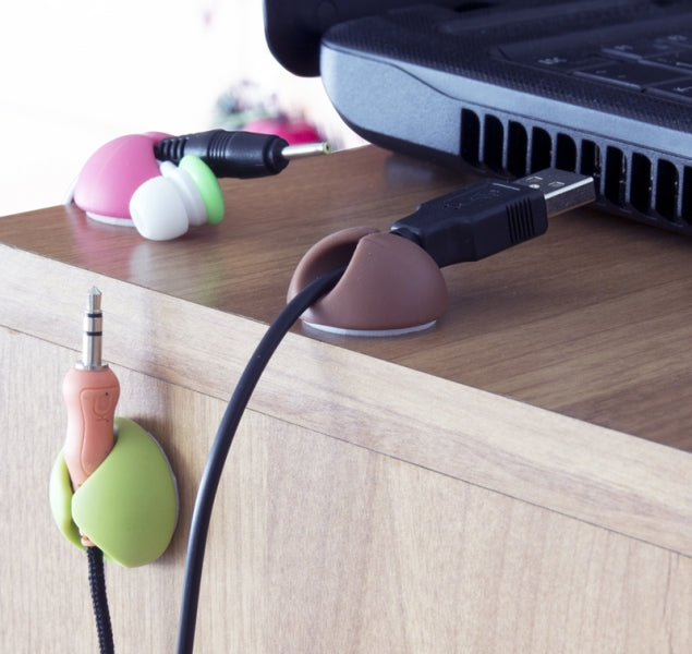 ESPERANZA ORGANIZER DO KABLI EBA101K CZARNY 6SZT