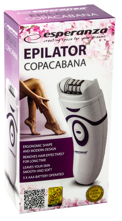ESPERANZA DEPILATOR COPACABANA BIAŁO-NIEBIESKI