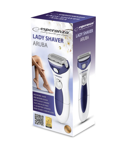 ESPERANZA GOLARKA DAMSKA ARUBA BIAŁO-NIEBIESKA