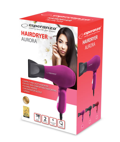 ESPERANZA SUSZARKA DO WŁOSÓW AURORA RÓŻOWA
