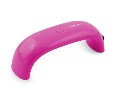 ESPERANZA LAMPA UV LED DO LAKIERU HYBRYDOWEGO PEARL 9W RÓŻOWA