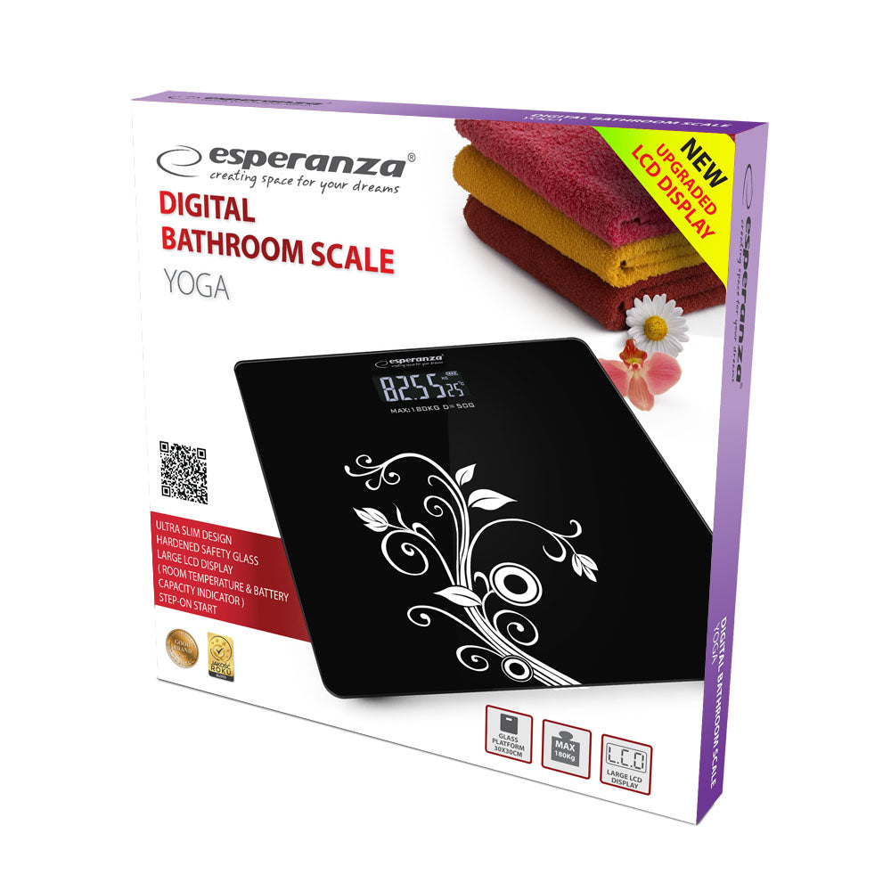 ESPERANZA CYFROWA WAGA ŁAZIENKOWA YOGA