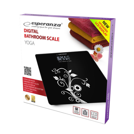 ESPERANZA CYFROWA WAGA ŁAZIENKOWA YOGA