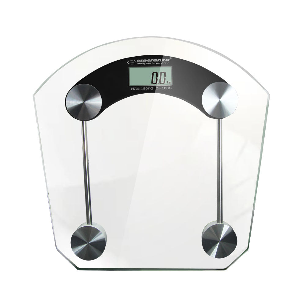 ESPERANZA CYFROWA WAGA ŁAZIENKOWA PILATES CZARNA