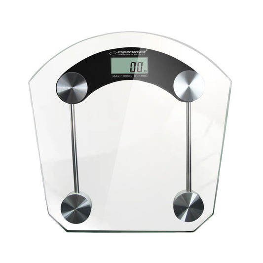 ESPERANZA CYFROWA WAGA ŁAZIENKOWA PILATES CZARNA