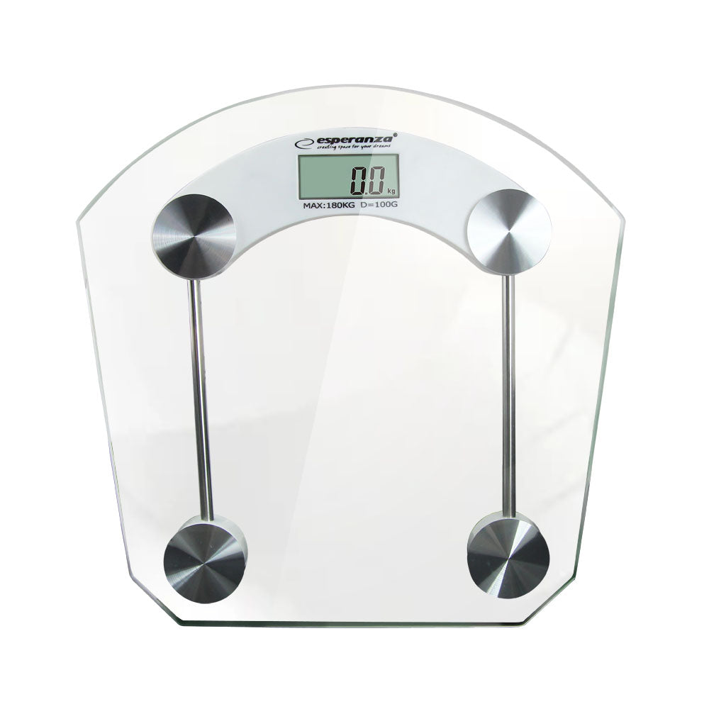 ESPERANZA CYFROWA WAGA ŁAZIENKOWA PILATES BIAŁA
