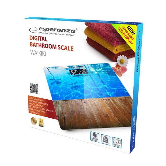 ESPERANZA CYFROWA WAGA ŁAZIENKOWA WAIKIKI