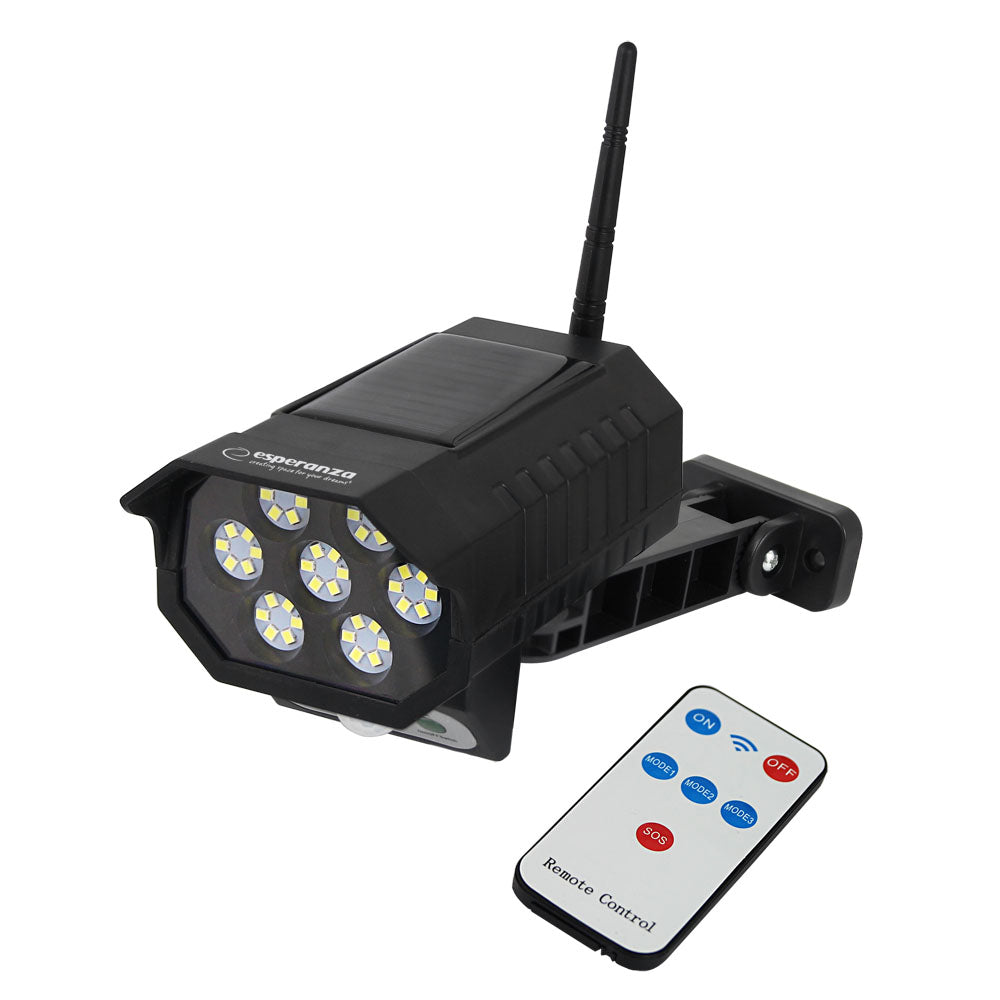 ESPERANZA LAMPA SOLARNA ATRAPA KAMERY MONITORINGU PHANTOM