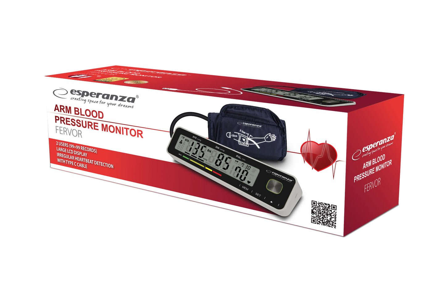 ESPERANZA CIŚNIENIOMIERZ NARAMIENNY FERVOR