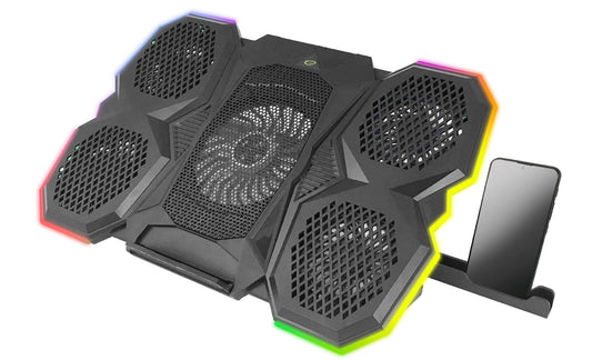 ESPERANZA PODSTAWKA CHŁODZĄCA GAMING POD NOTEBOOK LED RGB BREVA